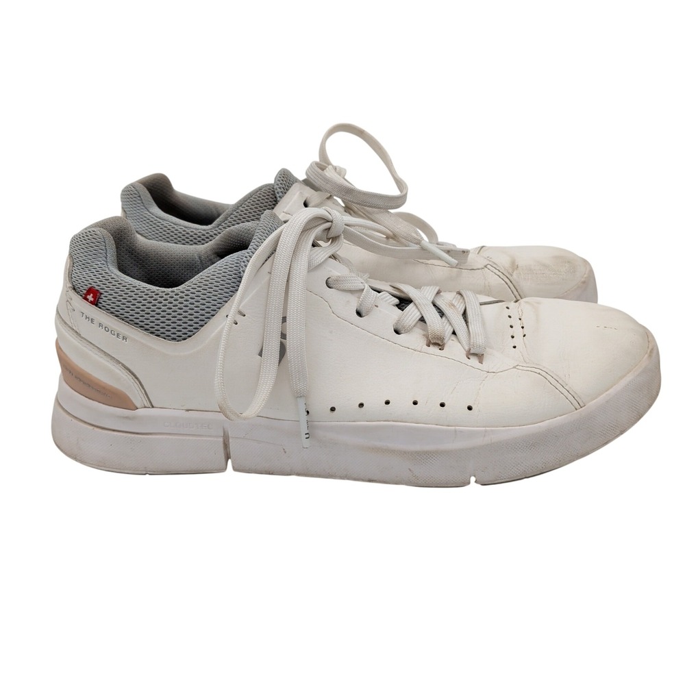 On Running The Roger Advantage Womens White Rose Sneakers 3WD10652349‎ US 8